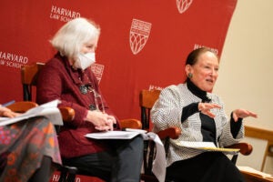 Martha Minow and Rosalie Abella.